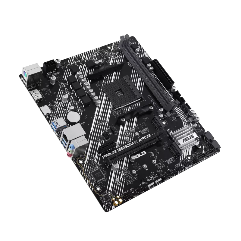 ASUS Prime B550M-K AMD B550 Socket AM4 Micro ATX DDR4-SDRAM Motherboard-GC