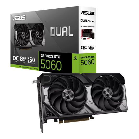 ASUS Dual GeForce RTX™ 5060 8GB GDDR7 OC Edition-90YV0N12-M0NA00 Games Corner 