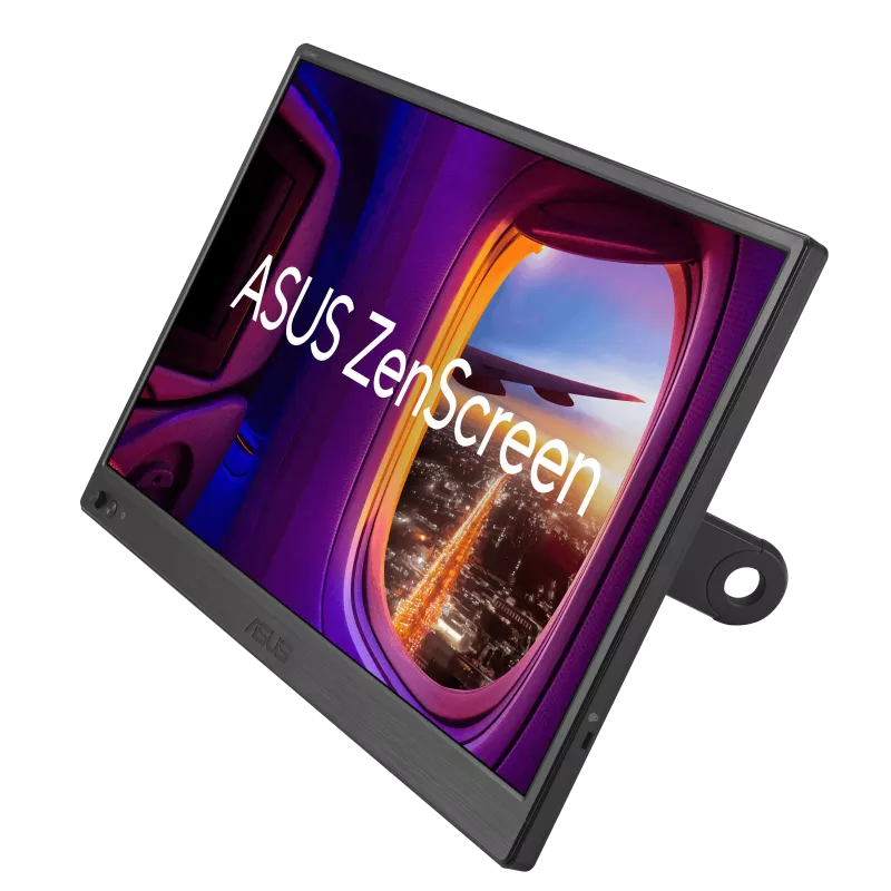 ASUS ZenScreen MB169CK 15.6-Inch Full HD Portable Monitor – IPS, USB-C, HDMI, Anti-Glare, Eye Care, Foldable Smart Case