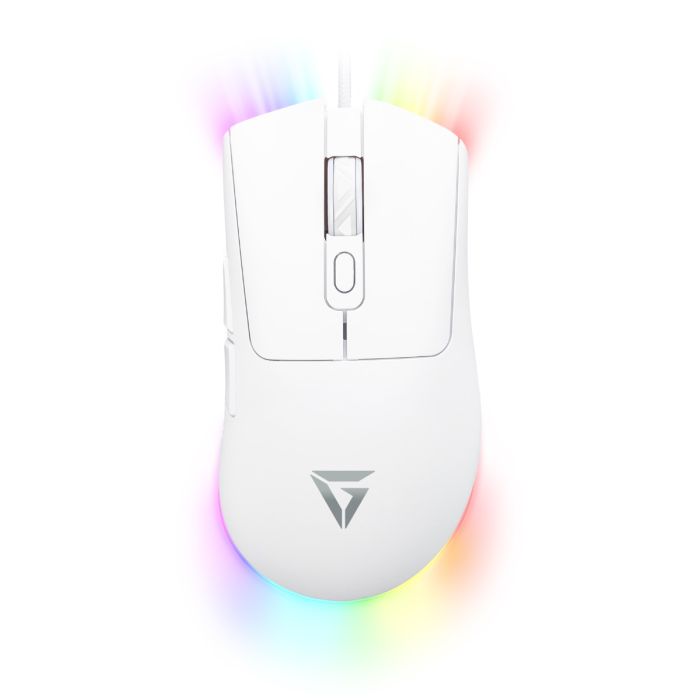 GamerTek Alpha Pack 3-in-1 Gaming Bundle White - Mechanical Keyboard, Gaming Mouse & Mouse Pad