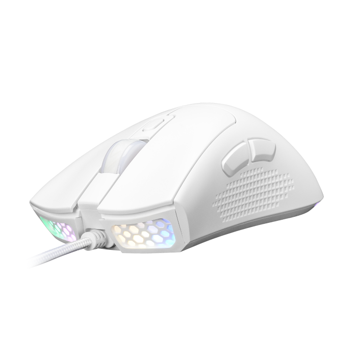 GamerTek Alpha Pack 3-in-1 Gaming Bundle White - Mechanical Keyboard, Gaming Mouse & Mouse Pad