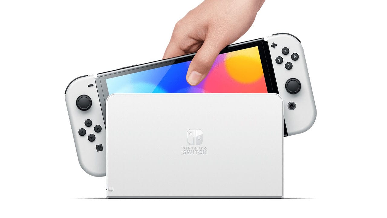 Nintendo Switch - OLED Model White set - Games Corner