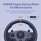 PXN V9 Steering Wheel,  for PC,Xbox One,Nintendo Switch,PS3,PS4,Xbox Series S/X - Games Corner