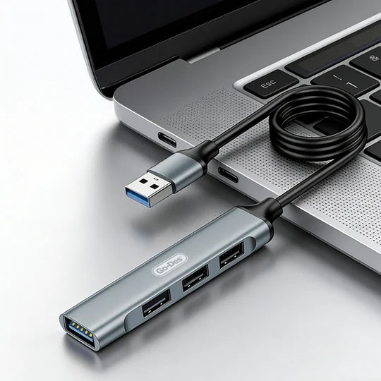 Go Des GD-UC701S USB3.0 + USB2.0 + USB1.1 + USB-A Bağlantılı 4in1 Hub , GD-UC701S