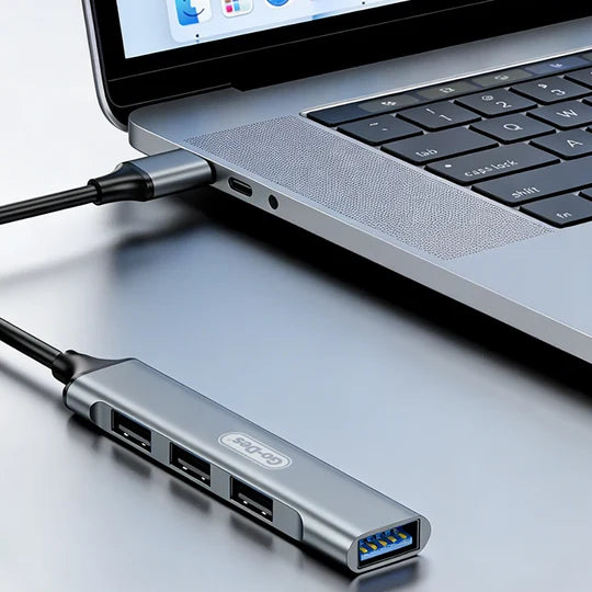 Go Des GD-UC701S USB3.0 + USB2.0 + USB1.1 + USB-A Bağlantılı 4in1 Hub , GD-UC701S
