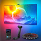 Govee Envisual TV LED Backlight T2 with Dual Cameras, 11.8ft RGBIC Wi-Fi LED Strip Lights for 55-65 inch TV