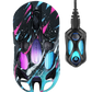 GRAVASTAR MERCURY X PRO GM+8K Special Edition Neon Graffiti  MAGNESIUM ALLOY WIRELESS GAMING MOUSE,GSX  PRO_CG_BLK