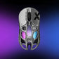Gravastar Mercury X Magnesium Alloy Frame Wireless Gaming mouse, 1,000 Hz, 32,000 DPI, Interstellar Silver