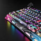 GravaStar Mercury V75 Pro Gaming Keyboard, Special Edition, 75% HE Magnetic Switch, Jade Gaming Switch, 8kHz Polling Rate, Semi-Aluminum Construction, Dynamic Rapid Trigger, Neon Graffiti | GS V75 PRO_CG_BLK