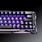 GravaStar Mercury V60 Pro Deluxe Edition, Aluminum Magnetic Gaming Keyboard 8kHz Polling & Dual Keycap Gift Set, GunMetal | V60 Pro Deluxe