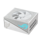 ASUS ROG Strix 1000W Gold Aura White Edition Power Supply,Fully Modular Power Supply, 80+ Gold Certified, ATX 3.0,Cybenetics Lambda A+ Certification, PCIe Gen 5.0 Ready, Aura Sync,White