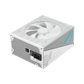 ASUS ROG Strix 1000W Gold Aura White Edition Power Supply,Fully Modular Power Supply, 80+ Gold Certified, ATX 3.0,Cybenetics Lambda A+ Certification, PCIe Gen 5.0 Ready, Aura Sync,White