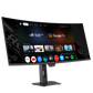 ASUS ROG Strix OLED XG34WCDMTG 34" UWQHD Curved QD-OLED Gaming Monitor,240Hz,0.03ms-90LM0B10-B02171