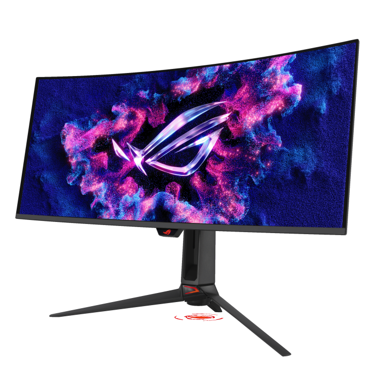 ASUS ROG Swift OLED PG34WCDN Curved Gaming Monitor, 34" QD OLED Display, WQHD Resolution, 360Hz Refresh Rate, 0.03ms (GtG) Response Time, 1800R Curvature, Black | 90LM0CU0-B01971