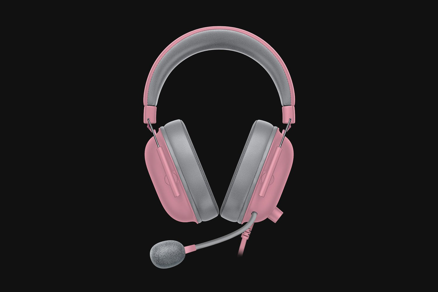 Razer BlackShark V2 X Quartz Pink Gaming Headset with 7.1 Surround Sound