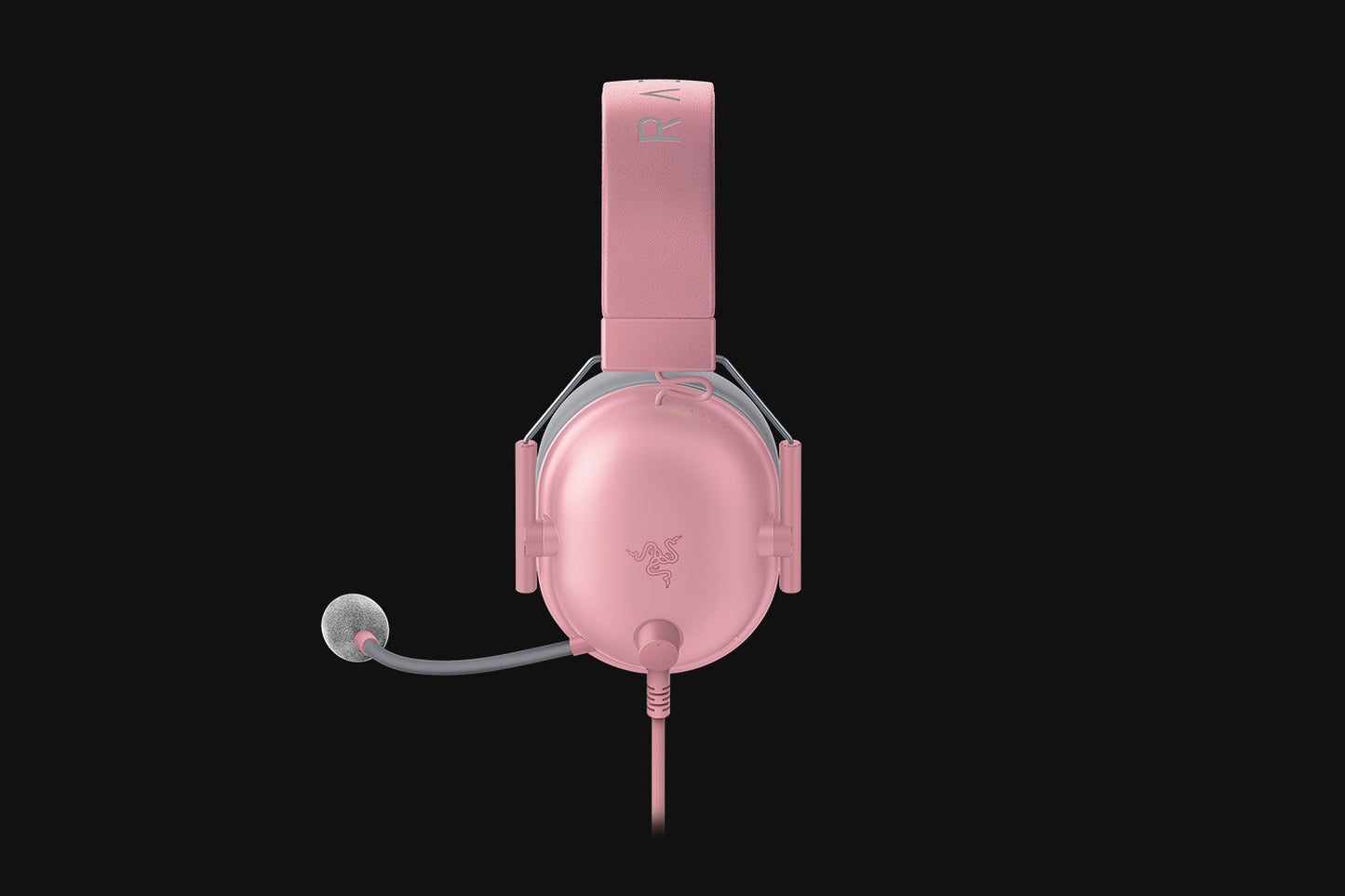 Razer BlackShark V2 X Quartz Pink Gaming Headset with 7.1 Surround Sound