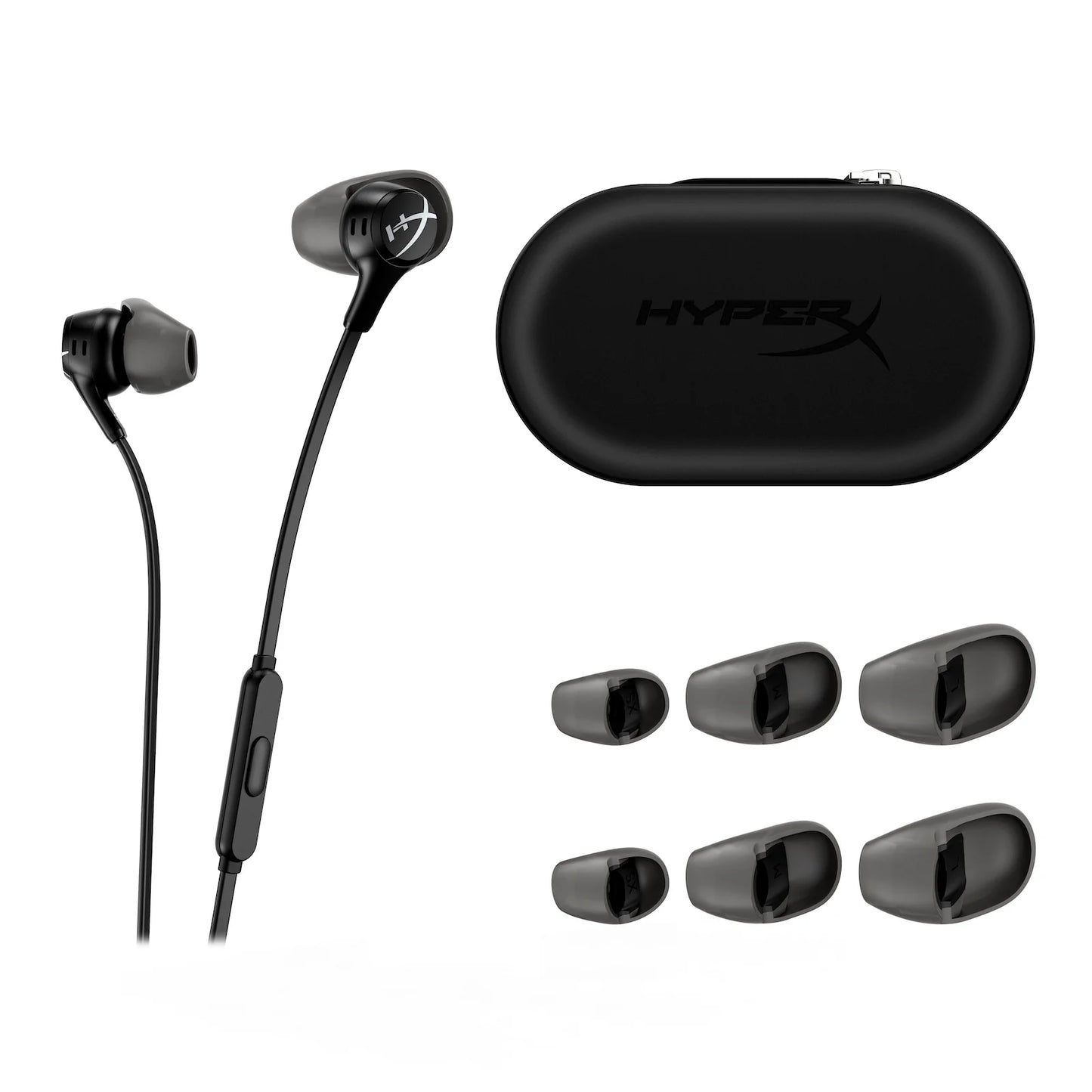 HyperX Cloud Earbuds II Gaming Earphones-Black