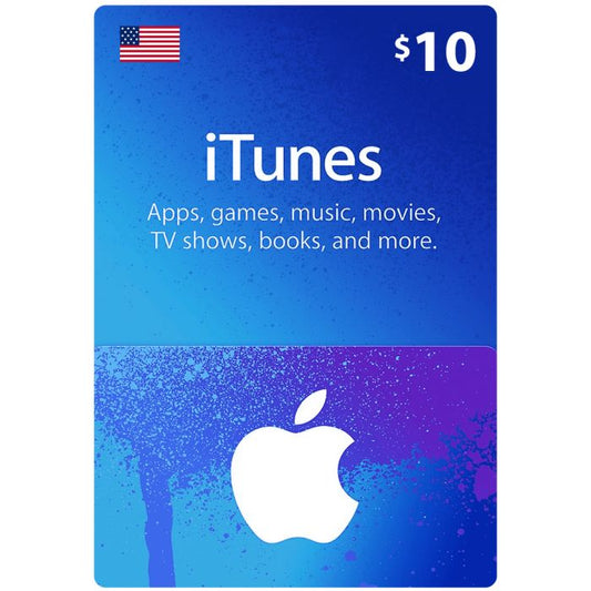 iTunes Gift Card $10 (US) - Instant Delivery