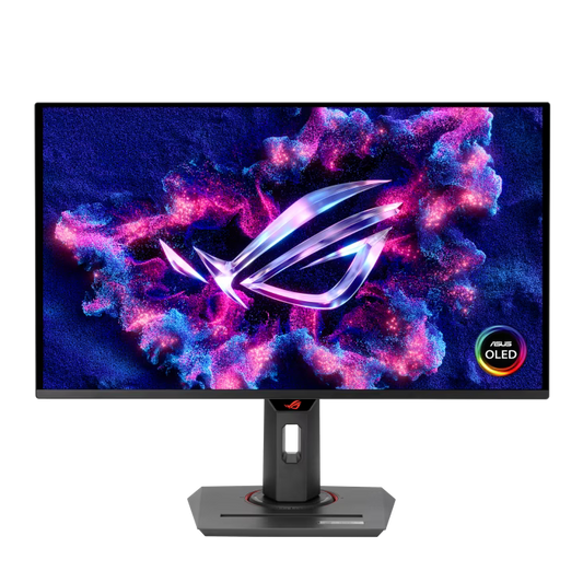 ASUS ROG Strix OLED XG27UCDMG 27-inch Gaming Monitor, 4K QD-OLED panel, 240Hz, 0.03ms(GTG), OLED Anti-Flicker 2.0, custom heatsink, OLED Care Pro, Neo Proximity Sensor, G-SYNC, VESA DisplayHDR 400 True Black | 90LM0B20-B01971 Games Corner 