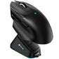 ATTACK SHARK V6 Ultra-Light Wireless Gaming Mouse, 40g Superlight, RGB Magnetic Charging Dock, 25,000 DPI PixArt PAW3311, Tri-Mode Connectivity, Black