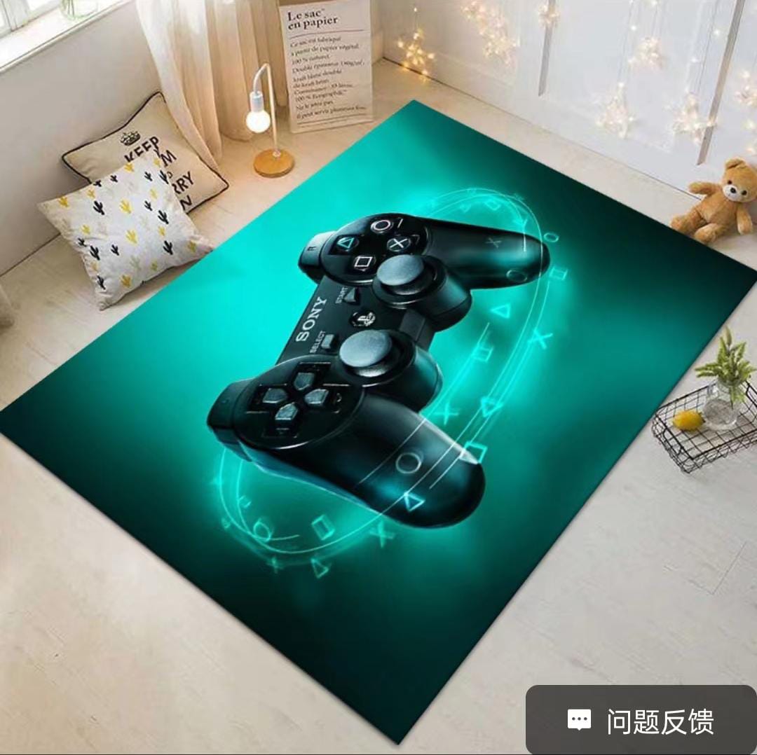 Gaming Room Carpet 140 cm x 200 cm Size M4