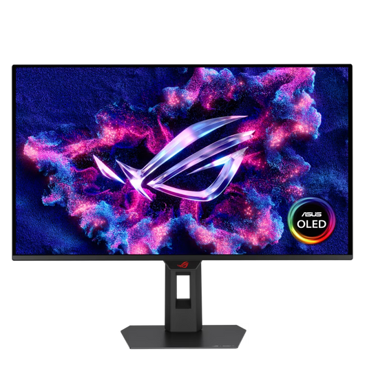 ASUS ROG Strix OLED XG27ACDMS 27-inch Gaming Monitor, QHD (2560x1440) 2K, QD-OLED panel, 280 Hz, 0.03 ms, ASUS OLED Care Pro, uniform brightness, G-SYNC compatible, 99% DCI-P3, and DisplayWidget Center | 90LM0B60-B01371 Games Corner 