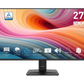 MSI PRO MP275 E2 27-inch IPS 1920 x 1080 (FHD) Gaming and Office Monitor, 120Hz, Free-Synch, HDMI, DisplayPort, VGA Port, VESA Mountable, Tilt, Speaker, 4-Side Slim Bezel 1ms, Black