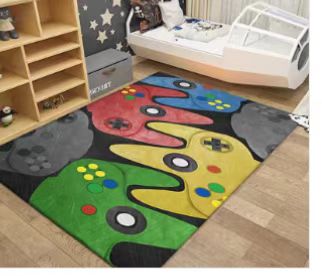 Gaming Room Carpet 200 cm x 300 cm Size M2