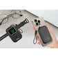 Swiss Military 3-in-1 Wireless Magnetic Power Bank, 10000 mAh, Black
