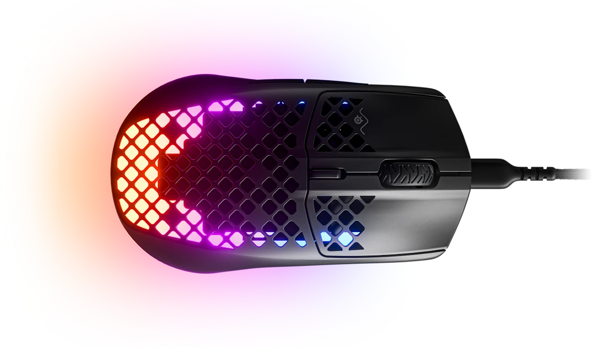 SteelSeries Aerox 3 Wired Ultra-Lightweight Gaming Mouse - ONYX