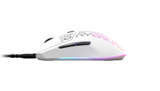 SteelSeries Aerox 3 Wired Ultra-Lightweight Gaming Mouse - Snow Games Corner 