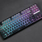 MCHOSE K87 Mechanical Keyboard, 2.4GHz | BT | Wired, 80% TKL layout, Hyacinth Switch, Black | MC-K87-3