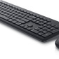 Dell Keyboard and Mouse Wireless - KM3322W -English, Arabic / Black