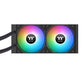 Thermaltake LA240 ARGB Sync AIO Liquid CPU Cooler, 240mm Radiator, 2x 120mm aRGB Pre-Installed Fans, 2500 RPM Fan Speed, 79.3 CFM Fan Airflow, Copper Water Block