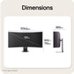 LG UltraGear™ evo G9 52G930B-B 52-Inch Curved 5K2K OLED Gaming Monitor – 5120×2160, 240Hz, 1ms (GtG), DisplayHDR 600, G-SYNC Compatible & AMD FreeSync Premium Pro