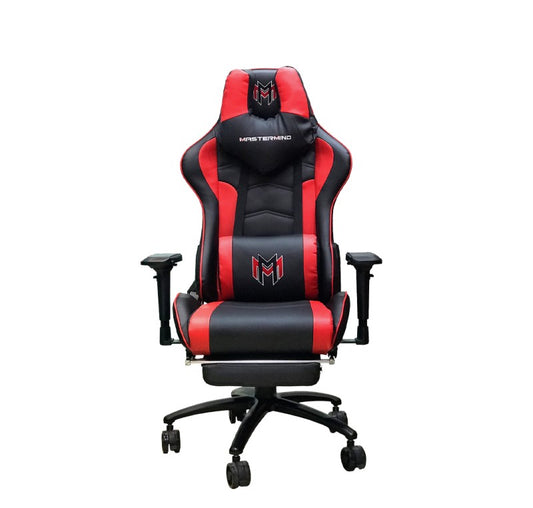 mastermind gamingchair-M5-RED/BLACK-With footrest