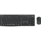 Logitech MK295 Wireless Keyboard and Mouse Combo - SilentTouch Technology, Full Number Keyboard, Shortcut Buttons, Nano USB Receiver, 90% Less Noise - Black