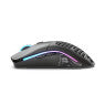 Glorious Model O Minus Wireless Gaming Mouse Black - RGB Mouse 65 g Ultralight Mouse - Wireless Honeycomb Mouse - PC Mouse (Matte Black Mouse)