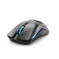 Glorious Model O Minus Wireless Gaming Mouse Black - RGB Mouse 65 g Ultralight Mouse - Wireless Honeycomb Mouse - PC Mouse (Matte Black Mouse)