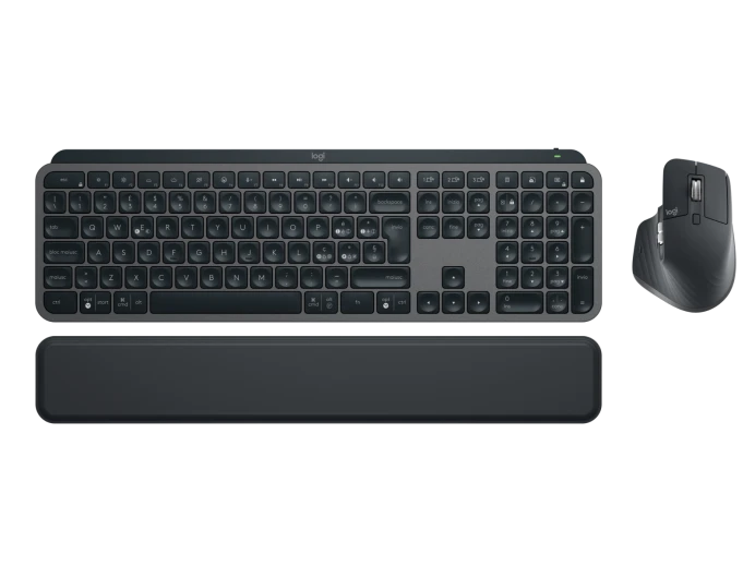 Logitech MX Keys Combo for Business | Gen 2 – MX Keys for Business Keyboard, MX Master 3S for Business Mouse & MX Palm Rest