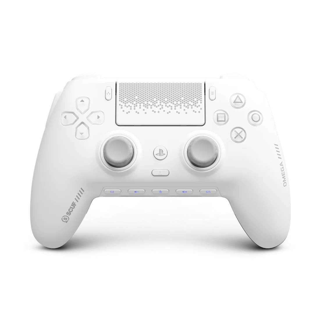 SCUF Omega White Officially Licensed performance wireless controller for PS5® and PC