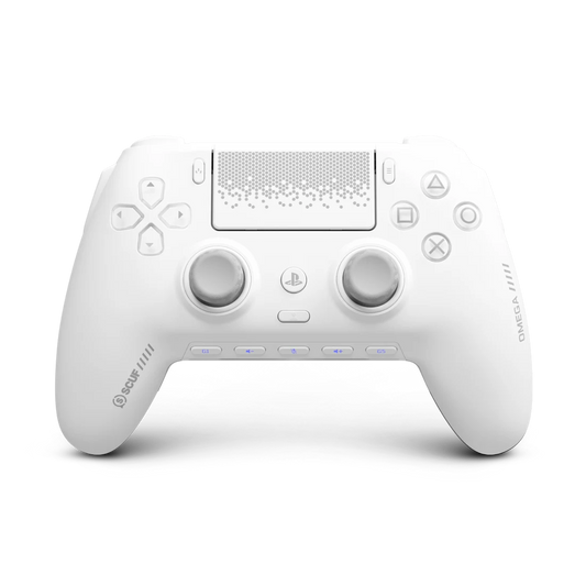 SCUF Omega White Officially Licensed performance wireless controller for PS5® and PC