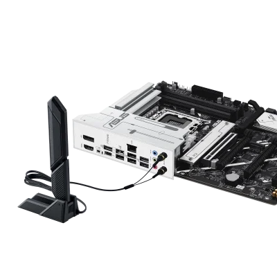 ASUS PRIME Z890-P WIFI LGA1851 ATX Motherboard, Z890 Chipset, 4 x DIMM slots, max. 192GB, DDR5, 4 x M.2 slots and 4 x SATA 6Gb/s, PCIe 5.0, WiFi 7 & BT v5.4 | 90MB1I70-M0EAY0-GC