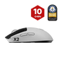 Logitech PRO X2 SUPERSTRIKE LIGHTSPEED Wireless Gaming Mouse-Lunar Eclipse