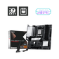 MSI PRO B850M-P WIFI AMD B850 AM5 Micro-ATX Motherboard, DDR5 8200+ MT/s (OC), PCIe 5.0 x16, Wi-Fi 7, Bluetooth 5.4, 5G LAN, Dual M.2 PCIe 5.0, USB 10Gbps Type-C, HDMI 2.1, DisplayPort 1.4