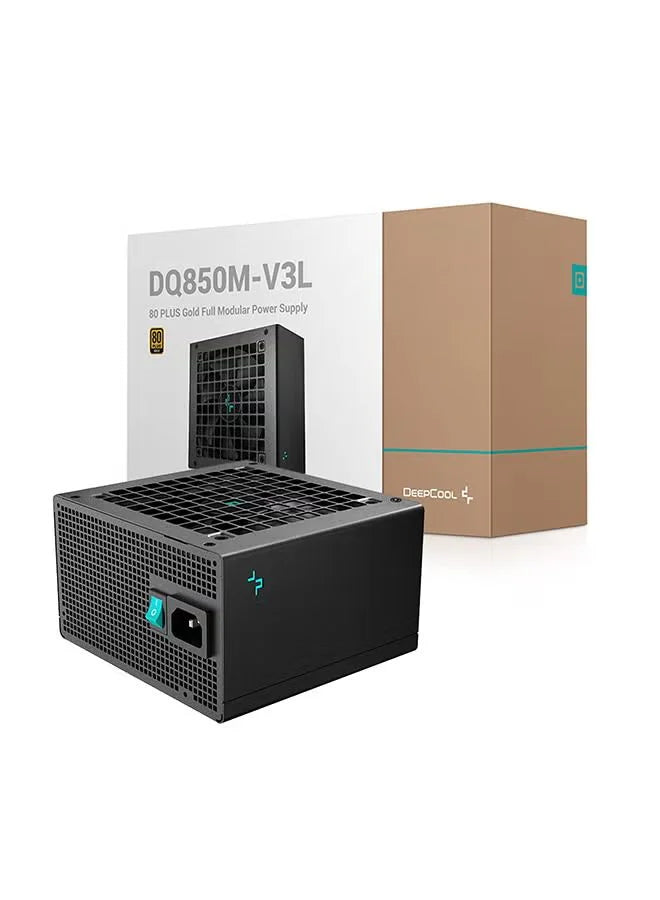 Deepcool DQ850M-V3L 80 Plus Gold Full Modular 850W Power Supply, R-DQ850M-FB0B-UK-GC