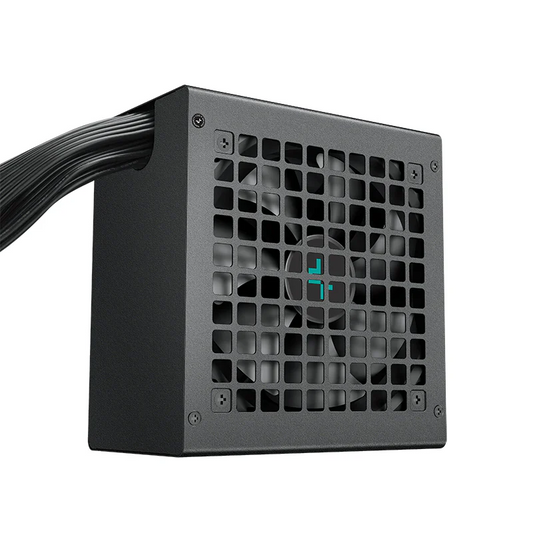 Deepcool PL750D Non-Modular Power Supply, 750W Power, ATX12V V3.0, Hydro Bearing 120mm Fan, 80 PLUS Bronze, Chinese Electrolytic Capacitors, Active PFC + DC to DC, Black | R-PL750D-FC0B-UK-GC