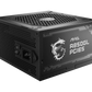 MSI MAG A850GL PCIE5 850W Modular Power Supply, Intel ATX12V Version 3.0, 120mm Cooling Fan, 80 Plus Gold Efficiency Rating, 4 x PCIe 6+2-Pin Connectors, 8 x SATA Connectors, Black-GC