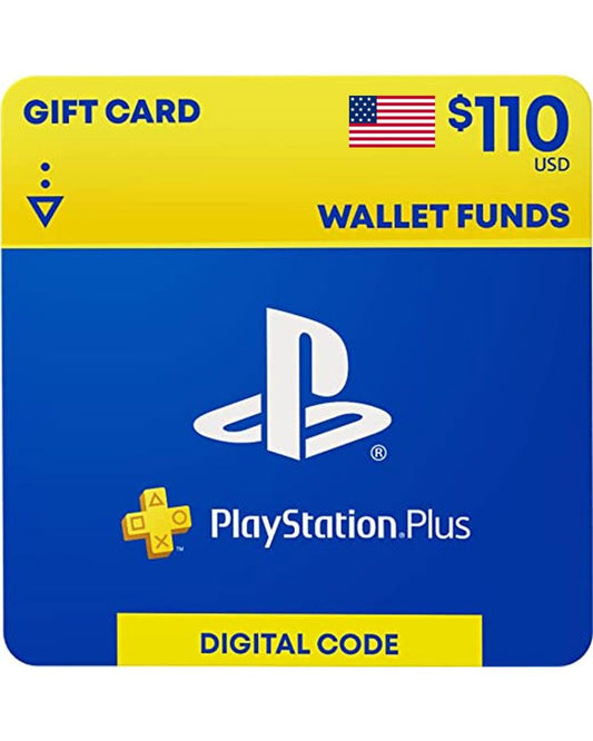 PlayStation Network Card $110 (US) - Instant Delivery