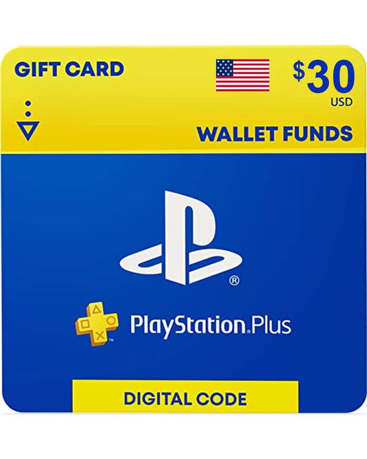 PlayStation Network Card $30 (US) - Instant Delivery